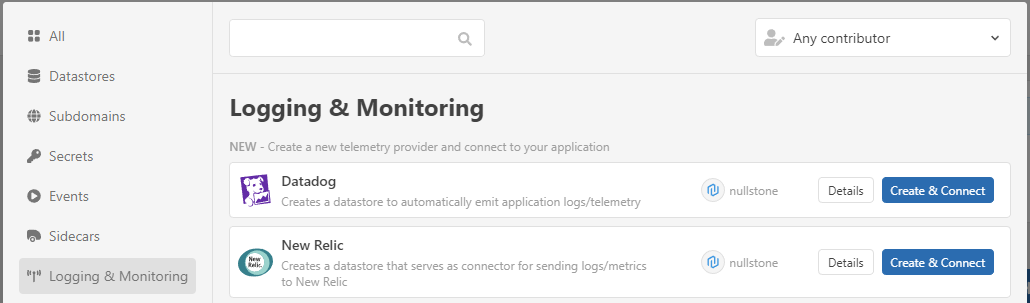 Telemetry Capabilities